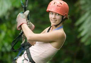 Zip-lining